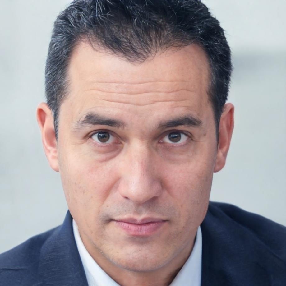 Portrait of Oleksandr Vynnychenko, AR systems instructor